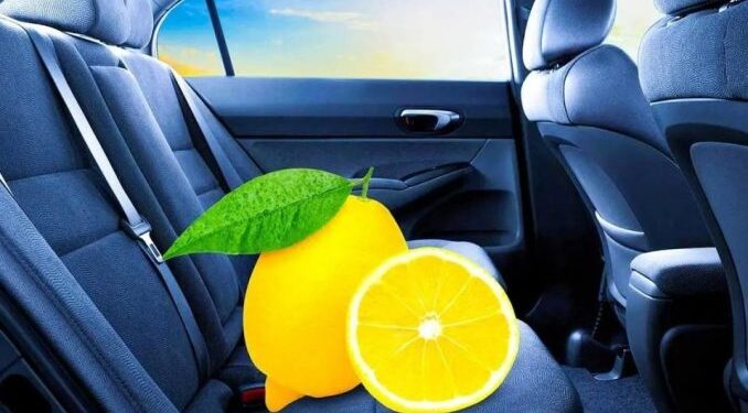 Lassen Sie Zitrone immer im Auto: Das kann Ihnen ein großes Problem ersparen