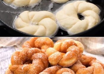 Beste selbstgemache frittierte Donuts: der einfache und köstliche selbstgemachte Donut