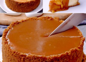 Butter-Karamell-Käsekuchen: Das einfache und cremige Dessert zum Probieren