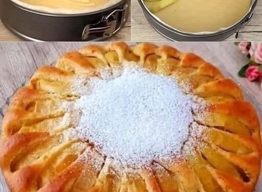 Flauschiger Apfelkuchen