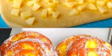 Jedes stück schmilzt im Mund,Apfelschnecken mit Zimtzucker wie aus der Bäckerei