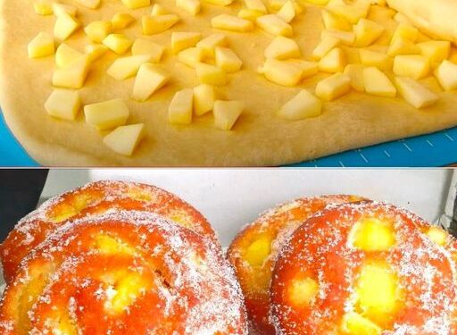 Jedes stück schmilzt im Mund,Apfelschnecken mit Zimtzucker wie aus der Bäckerei