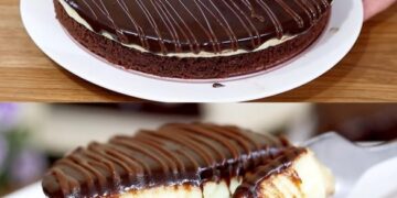 Schmilzt im Mund – Weltbeste Schokokuchen mit Vanillepudding