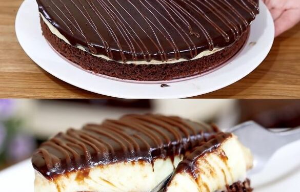 Schmilzt im Mund – Weltbeste Schokokuchen mit Vanillepudding