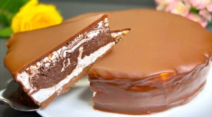 Schoko Quarktorte ohne Backen, ich bin süchtig danach