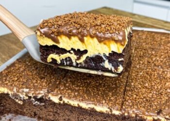 Traumhaft lecker! – Schokotraum Kuchen mit Vanillepudding der auf der Zunge zergeht
