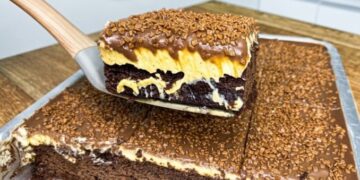 Traumhaft lecker! – Schokotraum Kuchen mit Vanillepudding der auf der Zunge zergeht