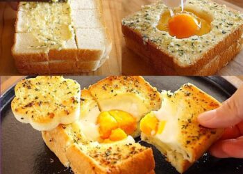 ULTRA lecker Knoblauch-KäseToast Perfektes Frühstück in 2 Minuten!