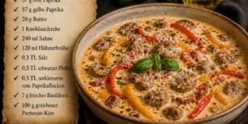 Low Carb Toskanische Wurstpfanne
