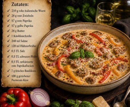 Low Carb Toskanische Wurstpfanne