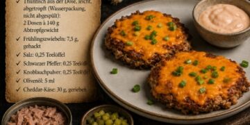 Low Carb Thunfisch-Schmelzpatties