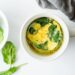 Ultimatives Keto-Käse-Ei-Spinat-Cup