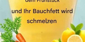 Zitronen Karotten Getränk zur Gewichtsabnahme