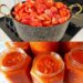 Tomatensauce mit 250ml Essig die mache ich jedes Jahr