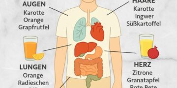 Frische Säfte für Augen, Haare, Herz & mehr – Gesunde deutsche Rezepte voller Power
