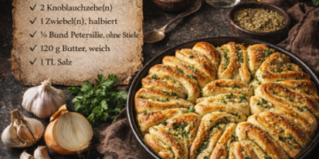 Knoblauch – Faltenbrot