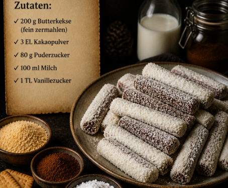 Omas Kokos Stangerl, vorsicht, macht süchtig!