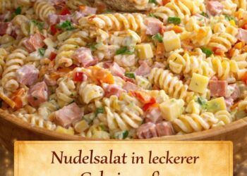 Sooo gut – Nudelsalat mit der besten Geheimsoße!