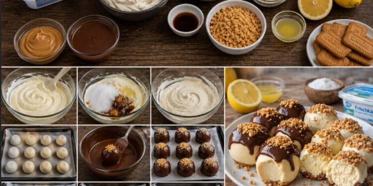 5-Minuten-Käsekuchen-Kugeln – pure Suchtgefahr