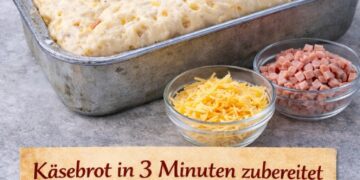 Käsebrot in 3 Minuten vorbereitet