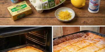 Blitzschneller Rahmkuchen vom Blech