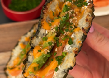 Knusprige Sushi-Tacos