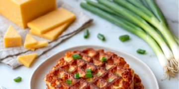 Low-Carb Thunfisch-Chaffles (Protein-Waffeln)
