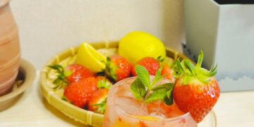 Erdbeer-Zitronen-Mocktail