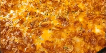 Knuspriger Käse-Kartoffel-Auflauf