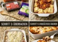 Überbackener Tortellini-Auflauf mit Hackfleisch