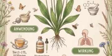 Der Spitzwegerich (Plantago lanceolata)