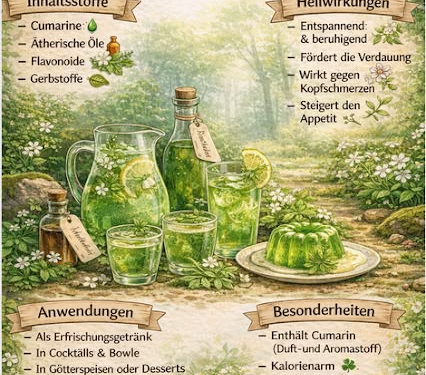 Der Waldmeister (Galium odoratum) – Das Aroma des Frühlings