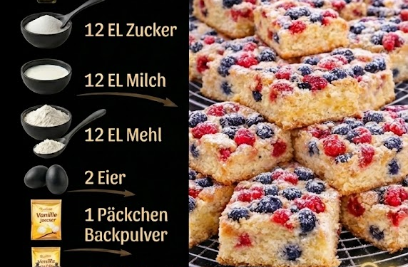 Der legendäre 12-Esslöffel-Kuchen