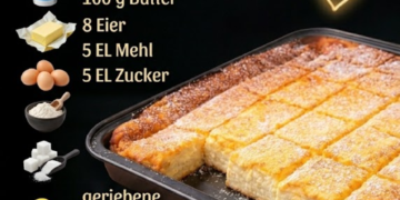Blitzschneller Rahmkuchen vom Blech