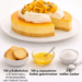 Exotischer Mango-Cheesecake
