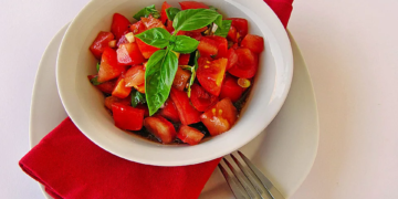 Tomatensalat mit Balsamico und Honig