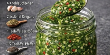 Hausgemachte Chimichurri-Sauce