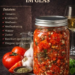 Bruschetta im Glas