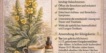 Königskerze – Die uralte Verbündete für gesunde Lungen!