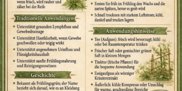 Kletten-Labkraut: Der sanfte Frühjahrsputz für dein Lymphsystem