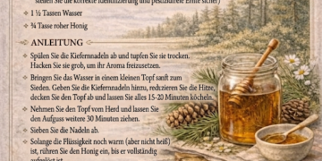 Kiefernnadel-Sirup: Die pure Kraft des Waldes in einem Glas!