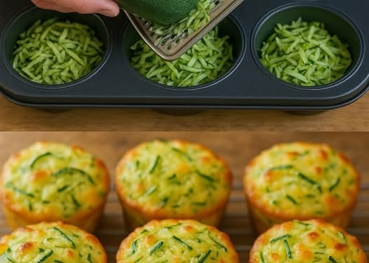 Herzhafte Gemüse-Muffins mit Käse