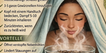 DIE KRAFT DER NELKEN-INHALATION!