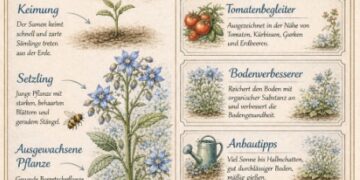 Borretsch – die vielseitige Pflanze für einen gesunden Garten