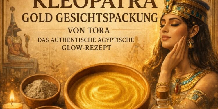 KLEOPATRA GOLD GESICHTSPACKUNG