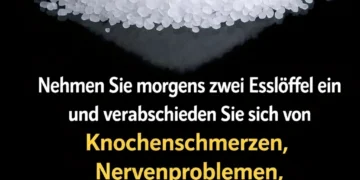 Nehmen Sie morgens zwei Esslöffel ein und verabschieden Sie sich von Knochenschmerzen, Nervenproblemen, Knorpelverschleiß, Angstzuständen, Depressionen und Schlaflosigkeit