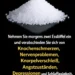 Nehmen Sie morgens zwei Esslöffel ein und verabschieden Sie sich von Knochenschmerzen, Nervenproblemen, Knorpelverschleiß, Angstzuständen, Depressionen und Schlaflosigkeit