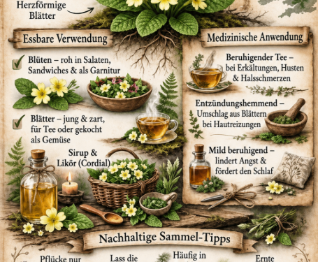 PRIMEL (Primula vulgaris) – ein kleines Frühlingswunder